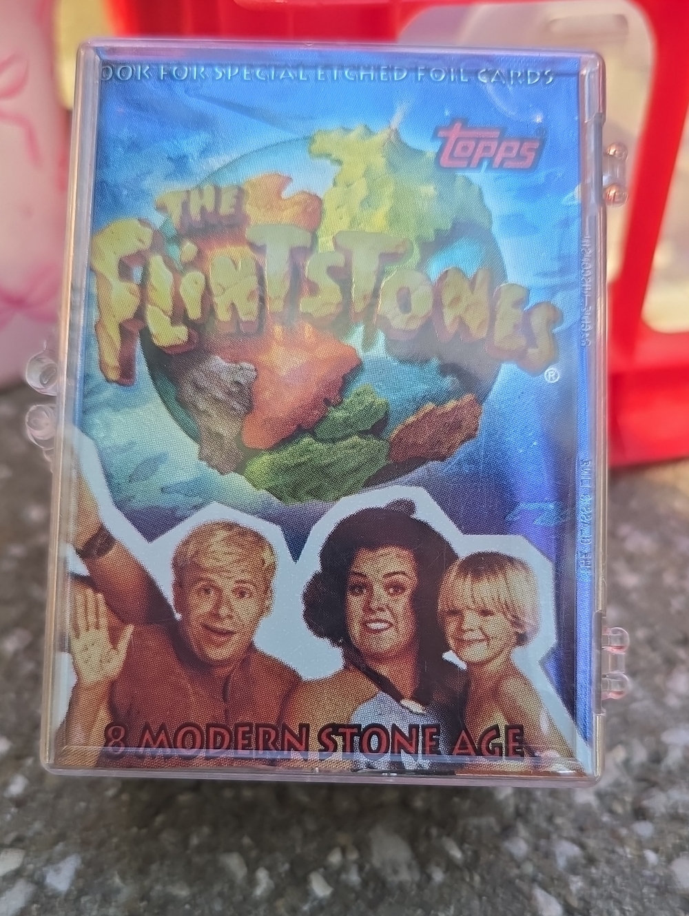 unopened 1993 Topps The Flintstones movie trading card pack